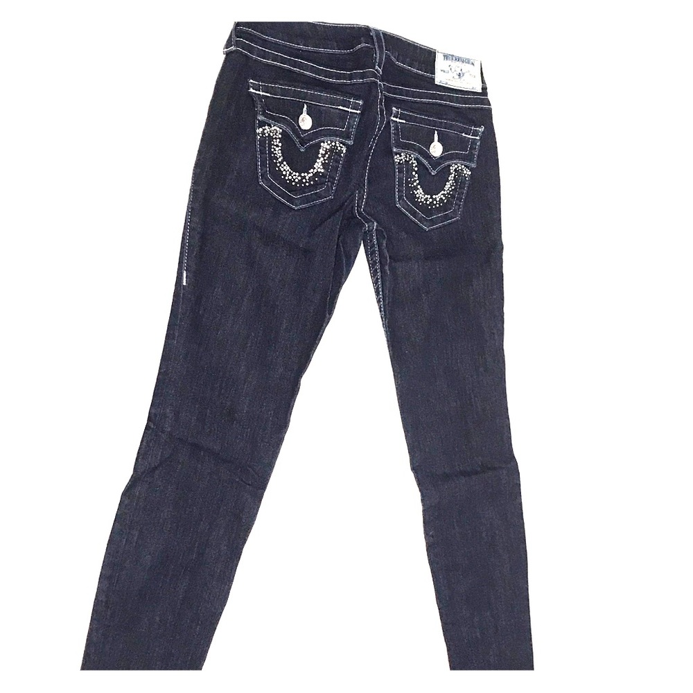 True Religion Jeans Crystal Pockets size 28